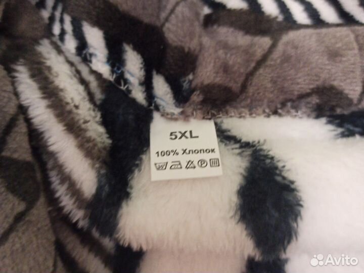 Халат махровый женский длинный52