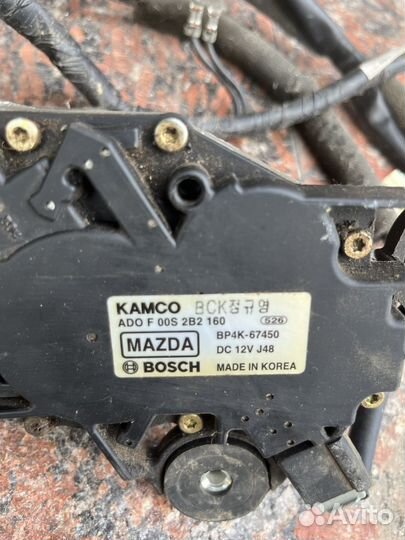 Мотор стеклоочистителя задний Mazda 3 Bk хэтчбек
