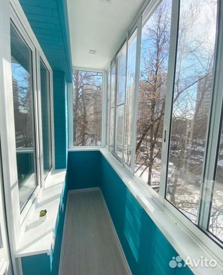 Остекление балконов