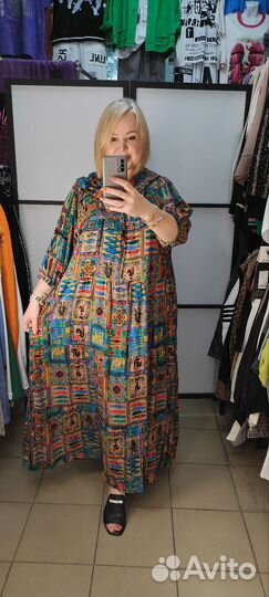 Платье женское вискоза 50/60 Италия