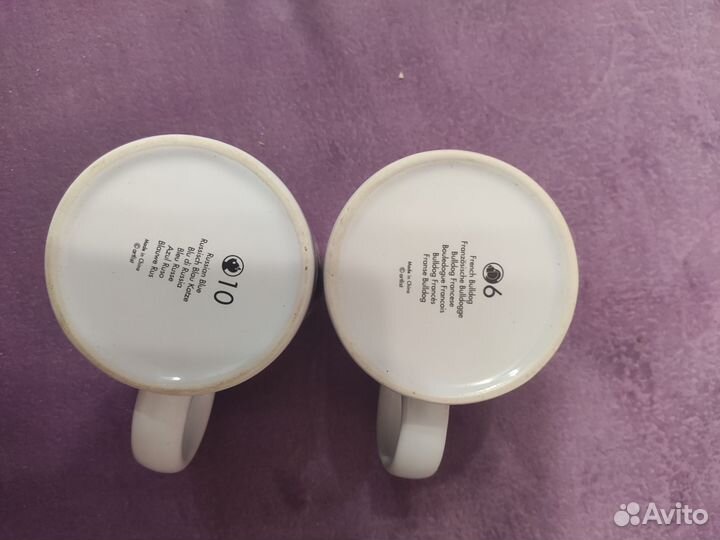 Кружки, сервиз, чашки с блюдцами и без