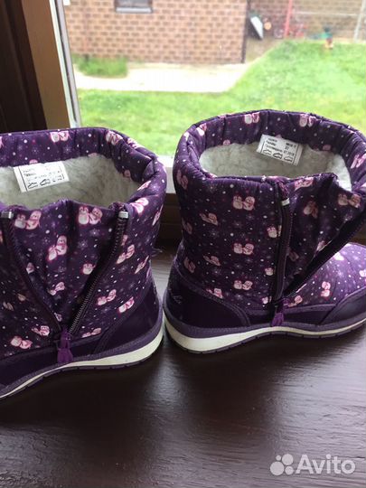 Ботинки детские для девочки зимние