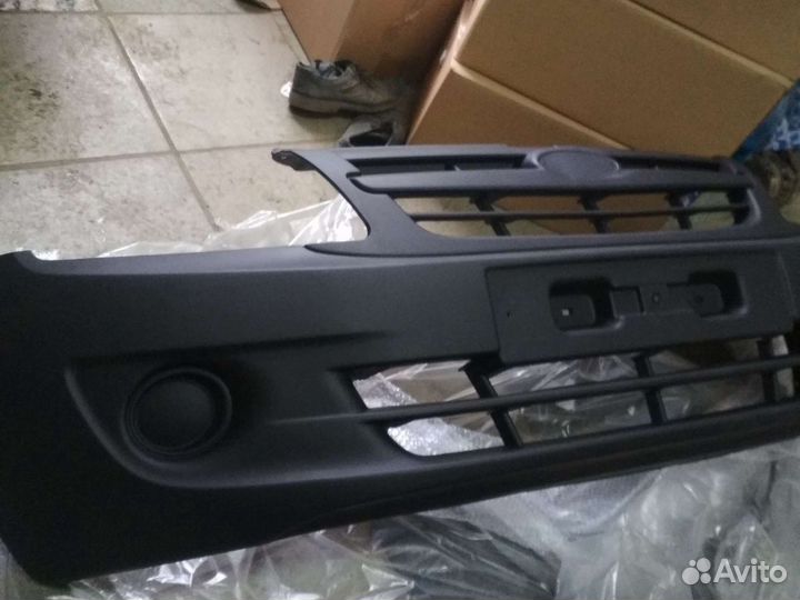 Бампер передний шагрень гранта