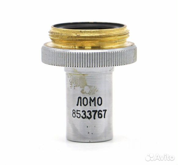 Объектив микроскопа ломо 8х0.20