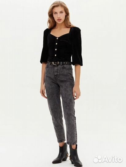 Бархатная блузка love republic размер 42-44 в идеа