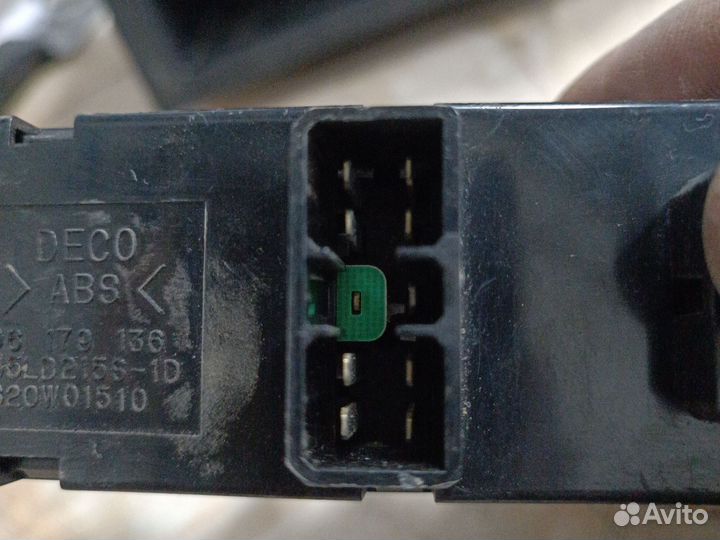 Блок кнопок электростеклоподъёмников daewoo nexia