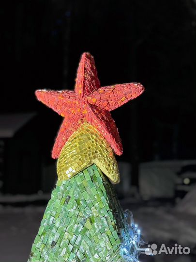 Дизайнерская елка из смальты