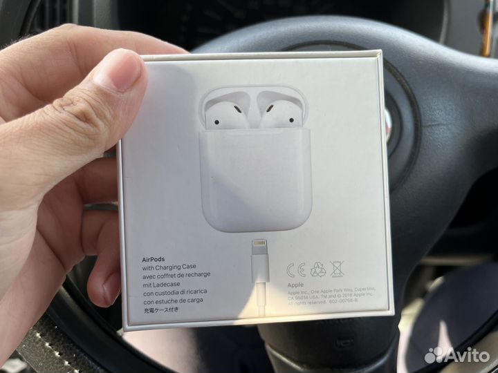 Беспроводные наушники apple airpods 2