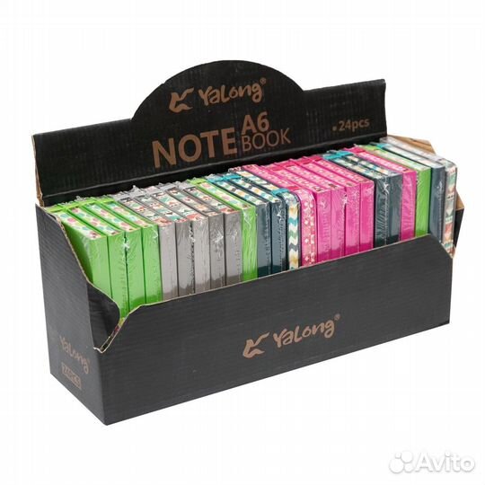 Ежедневник yalong А6 96л., недатир., ассорти YL-P