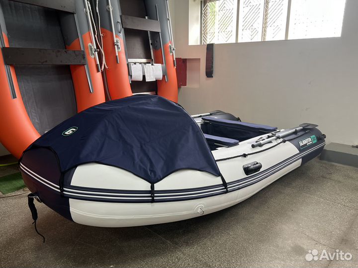 Пвх Gladiator (Гладиатор) E 380 PRO с нднд бело-си