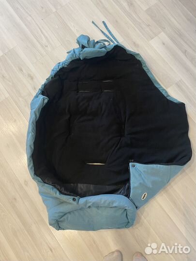 Конверт в коляску прогулочную зима + муфта