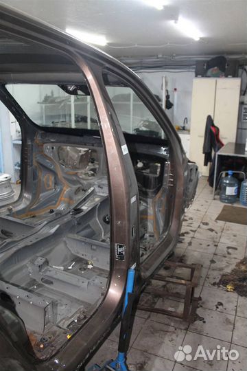 Порог со стойкой правый Volvo XC90 2014-2019