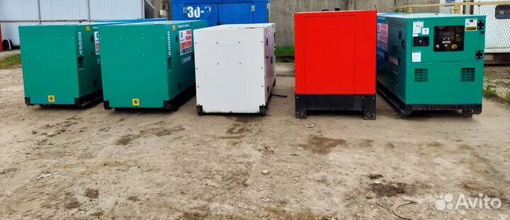 Аренда дизель генератора 18,30,40,50,60,100,200кВт