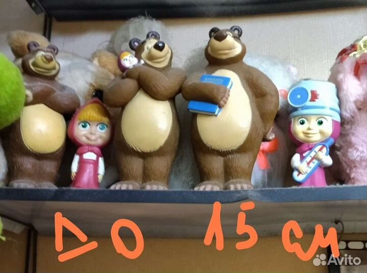 Игрушки разные, много