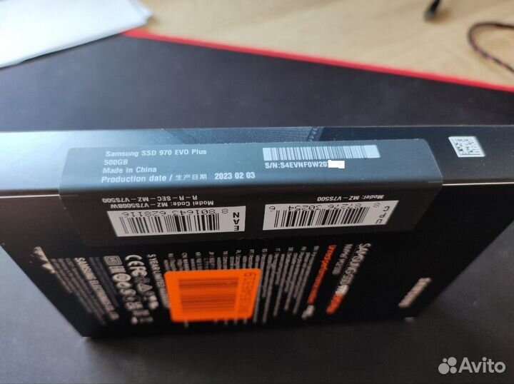 SSD Samsung 970 evo plus 500GB