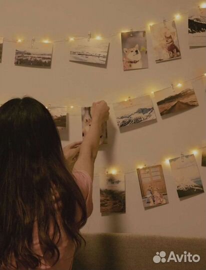 Гирлянда прищепка