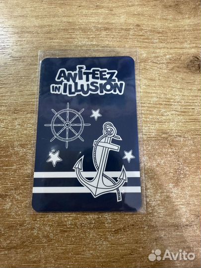 Карта Сонхва и Минги ateez aniteez trading card