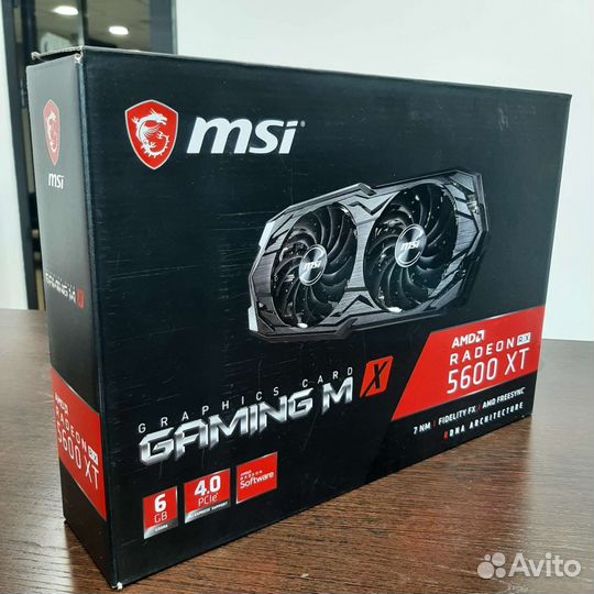 Видеокарта Mis Gaming RX 5600 XT 6 Gb