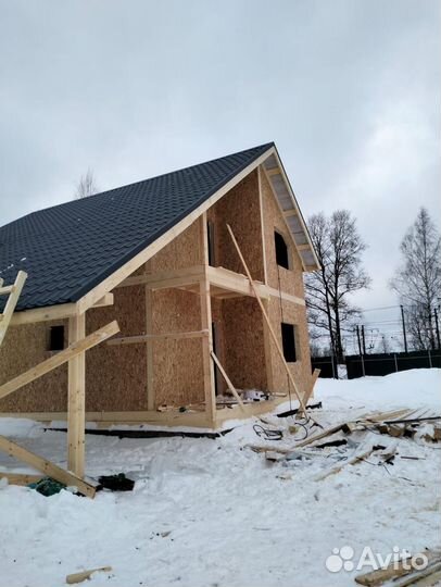 Дом из сип панелей под ключ. Готовый домокомплект