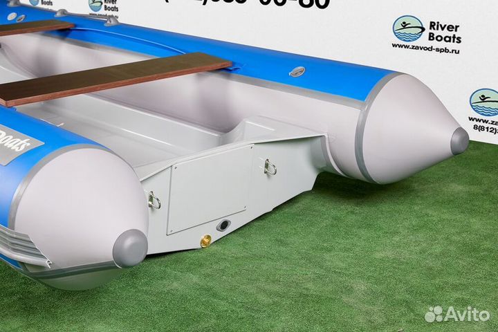 Лодка Риб River Boats 400 NEW 2024 (рундук) Новые