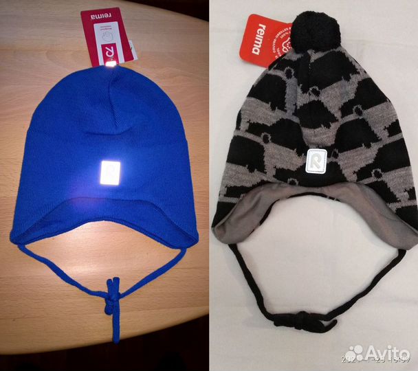 Нов шапки Рейма 46 48 50 демисезон оригинал Ласси