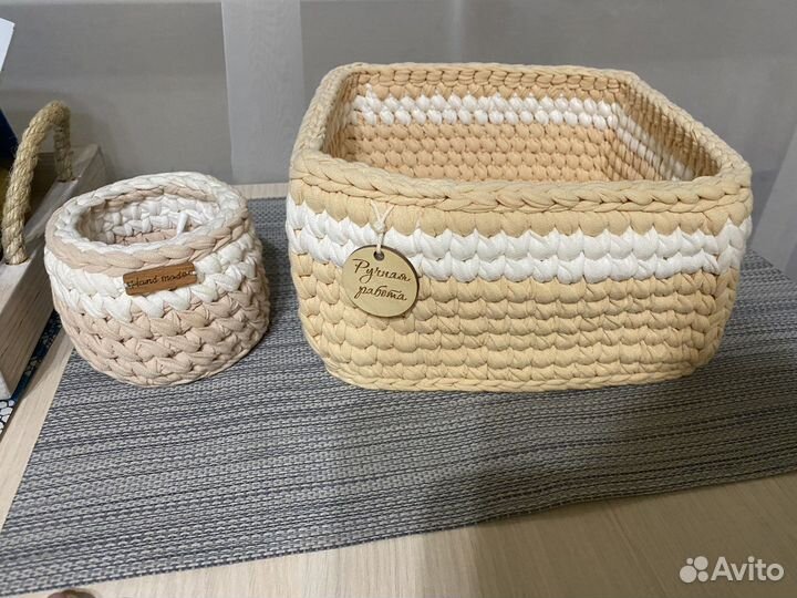 Корзины ручная работа