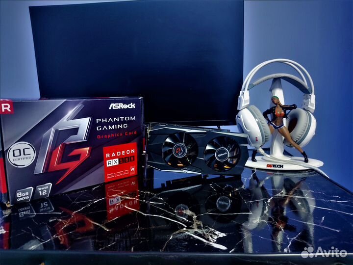 Phantom Gaming D Radeon RX580 8G OC