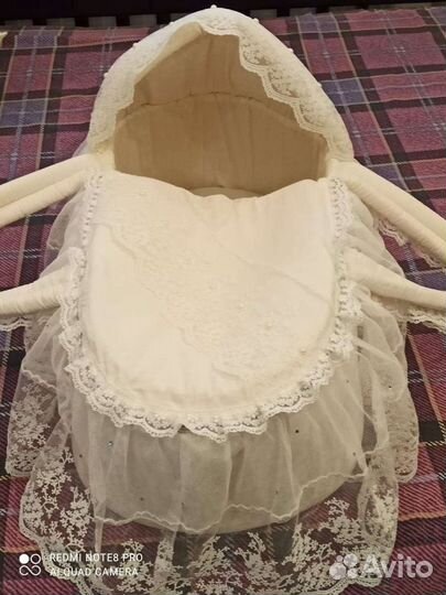 Люлька переноска для новорожденных