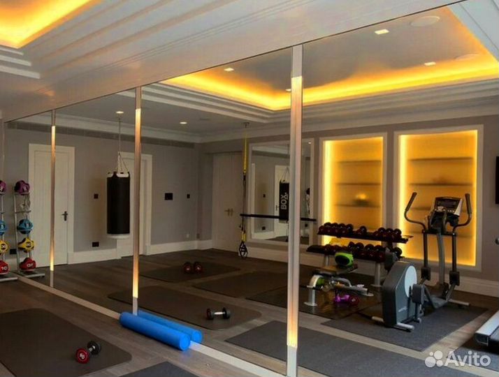 В спортзал зеркало