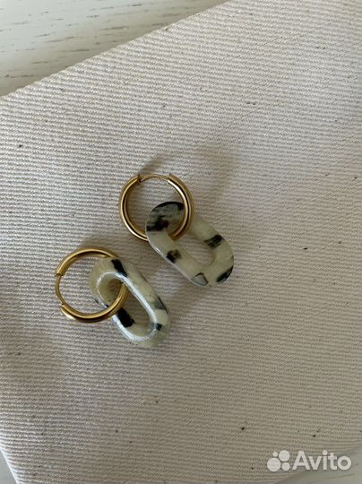 Серьги Recycled Objects