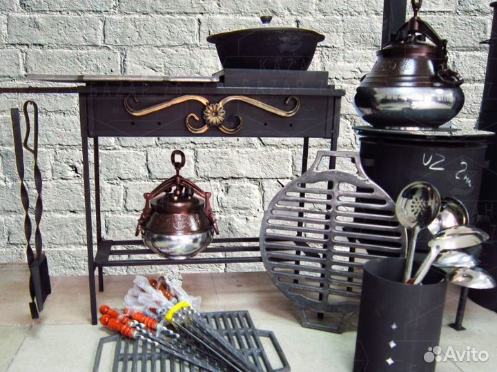 Мангал удачный подарочный