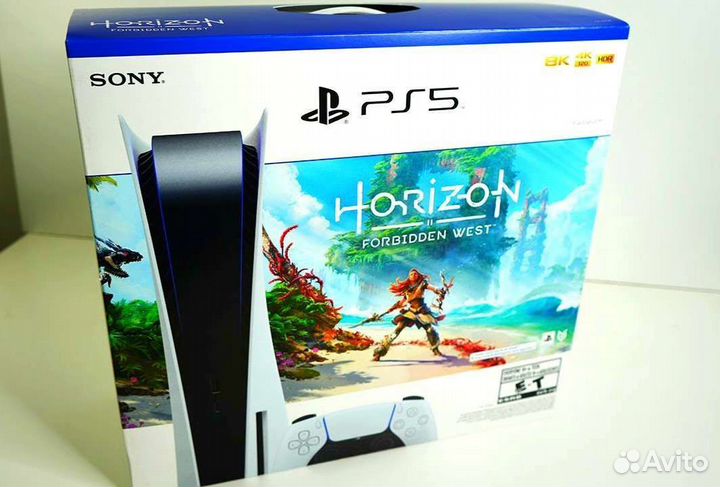 Sony PlayStation 5 Horizon евро с дисками