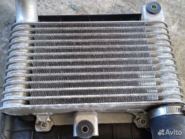 Радиатор интеркулера Toyota Yaris 1.4 D