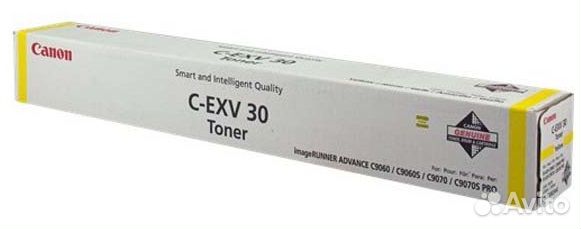 C-EXV30 Yellow Тонер Canon