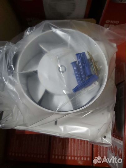 Вентилятор вытяжной ERA 4S канальный 100 мм. 56шт