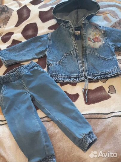 Джинсы+ джинсовая куртка
