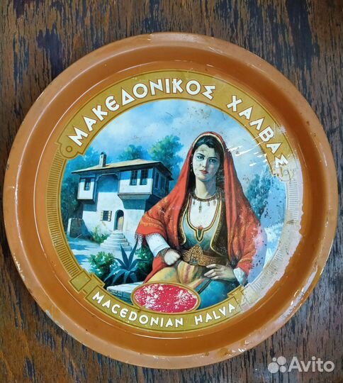 Банка жестяная круглая