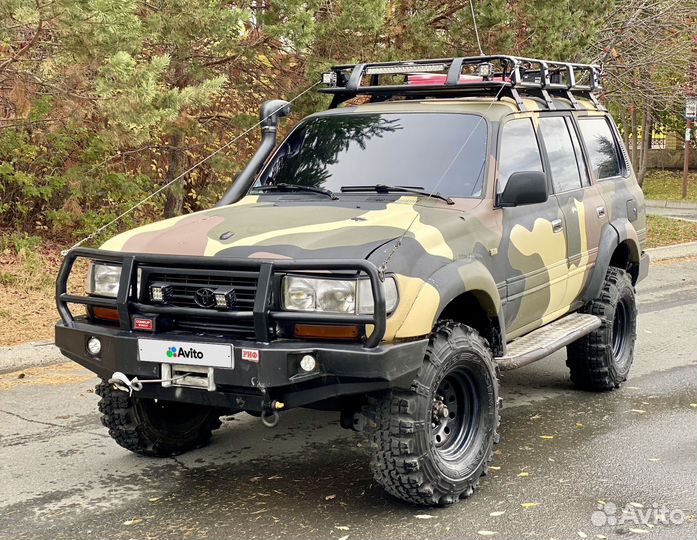 Toyota Land Cruiser 4.5 AT, 1993, 340 000 км