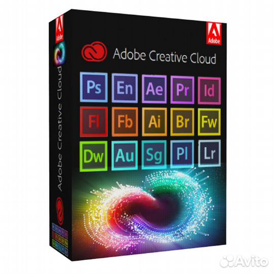 Adobe creative cloud Официальная подписка 2023