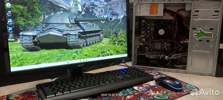 Хороший бюджетный пк с монитором