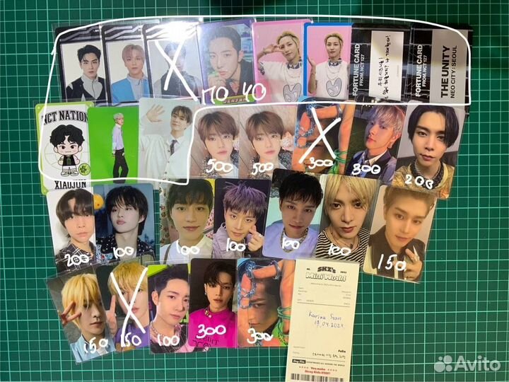 Официальные карты nct dream 127 wayv