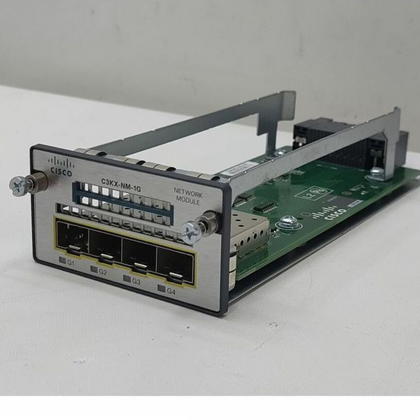 [C3KX-NM-1G] Модуль Cisco 3750x, 3560x, 4 Ports 100