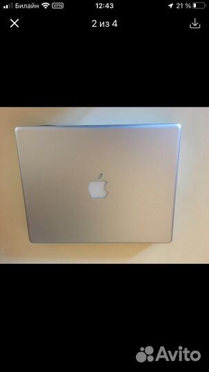 Ноутбук apple