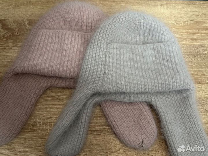 Шапка ушанка женская