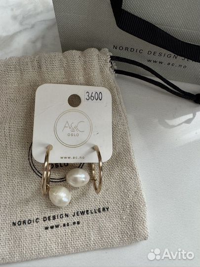 Серьги A&C Oslo