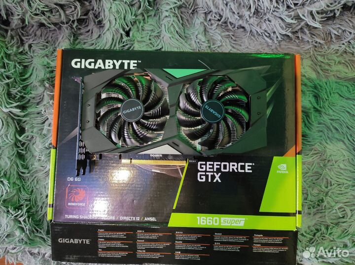 Видеокарта gigabyte GeForce GTX 1660 super D6