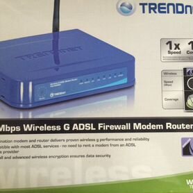 Adsl-модем и WiFi-роутер Trendnet TEW-435BRM