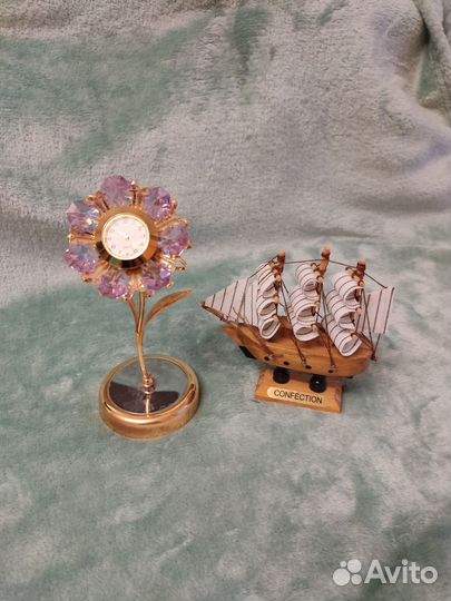 Фигурки из орикса, гжель, колокольчики из керамики