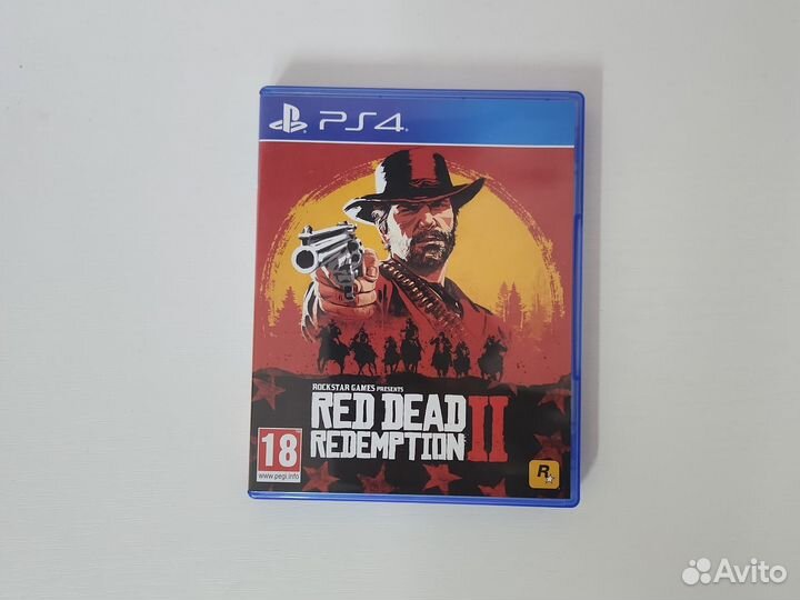 Red dead redemption 2 ps4 диск бу