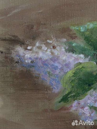 Картина маслом на холсте, подарок на 8 марта